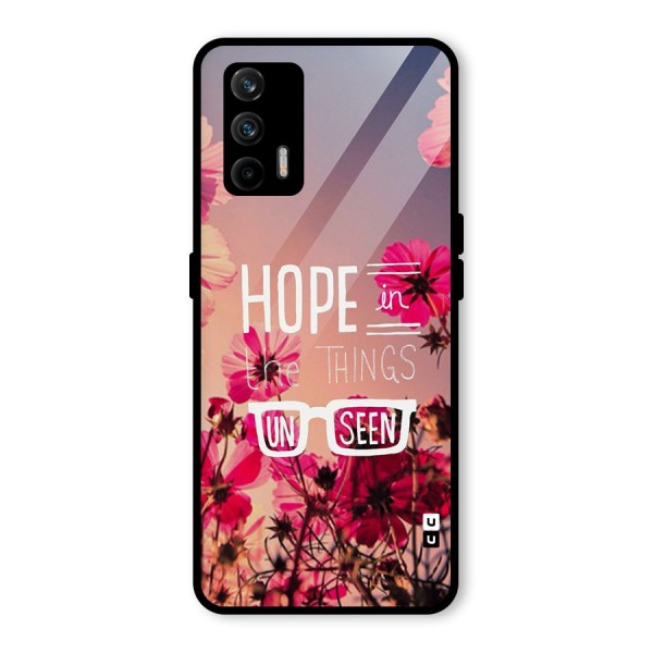 Unseen Hope Glass Back Case for Realme GT 5G