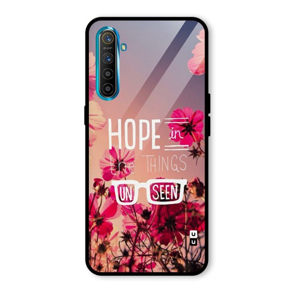 Unseen Hope Glass Back Case for Realme X2