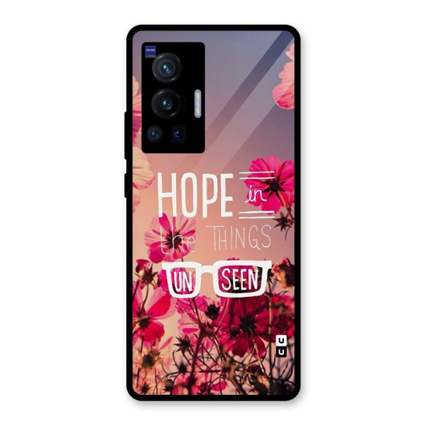 Unseen Hope Glass Back Case for Vivo X70 Pro