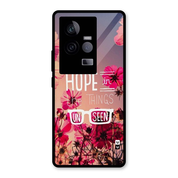 Unseen Hope Glass Back Case for Vivo iQOO 11 5G