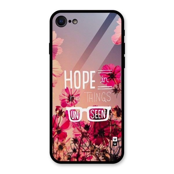 Unseen Hope Glass Back Case for iPhone 8