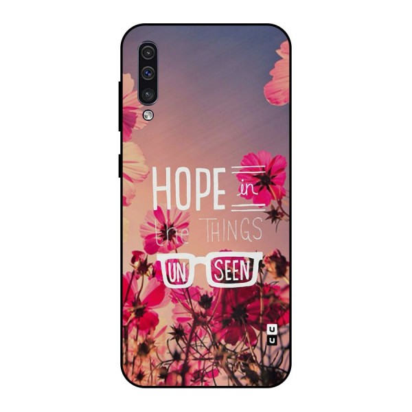 Unseen Hope Metal Back Case for Galaxy A50s