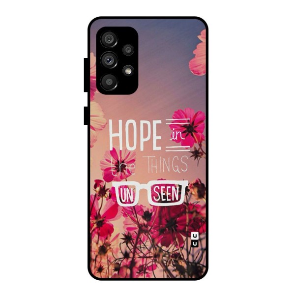Unseen Hope Metal Back Case for Galaxy A73 5G