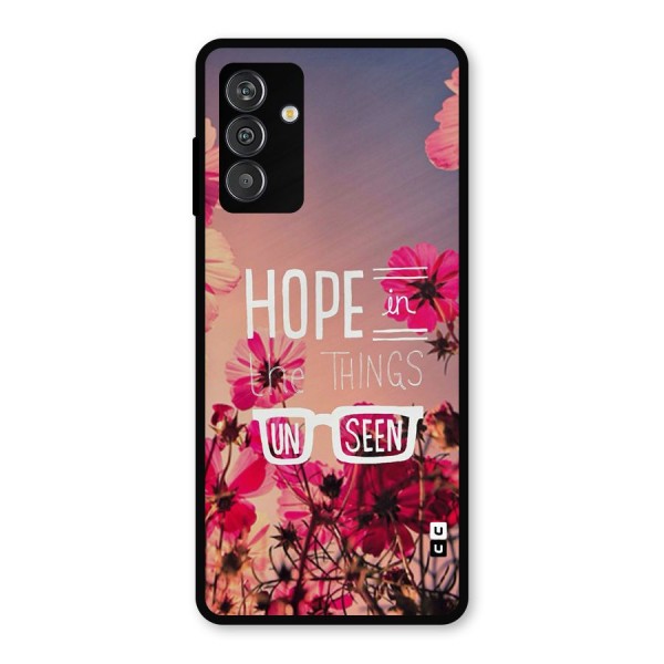 Unseen Hope Metal Back Case for Galaxy F13