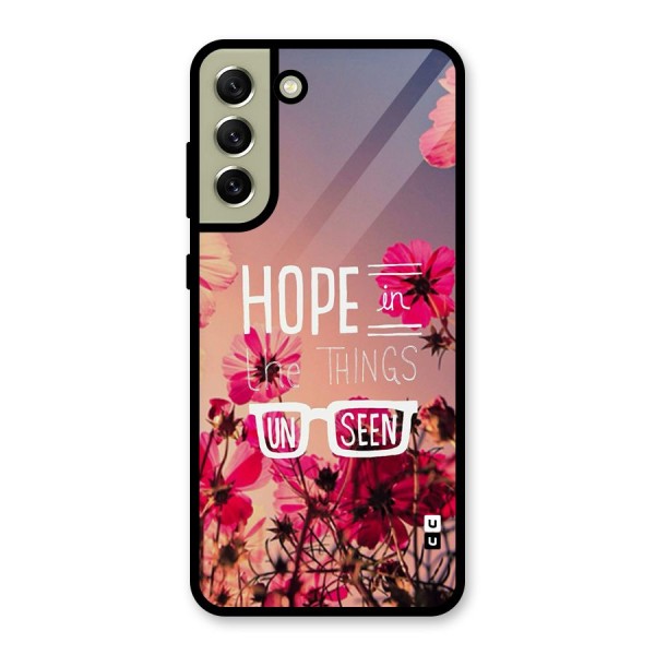 Unseen Hope Metal Back Case for Galaxy S21 FE 5G (2023)