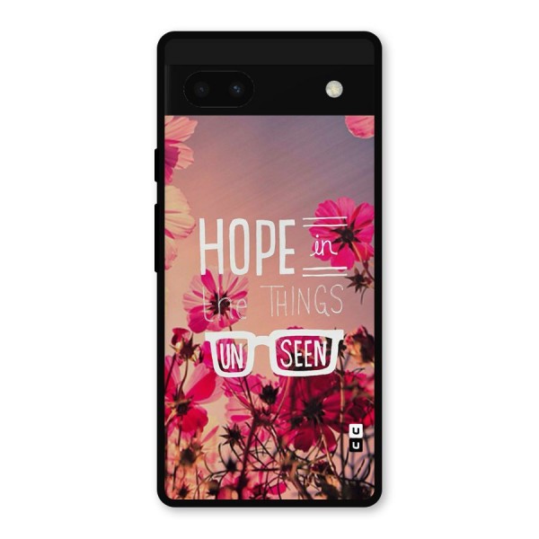 Unseen Hope Metal Back Case for Google Pixel 6a