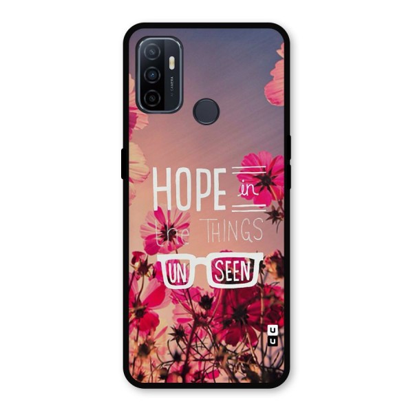 Unseen Hope Metal Back Case for Oppo A53