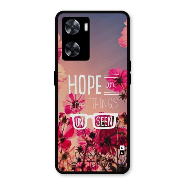 Unseen Hope Metal Back Case for Oppo A77