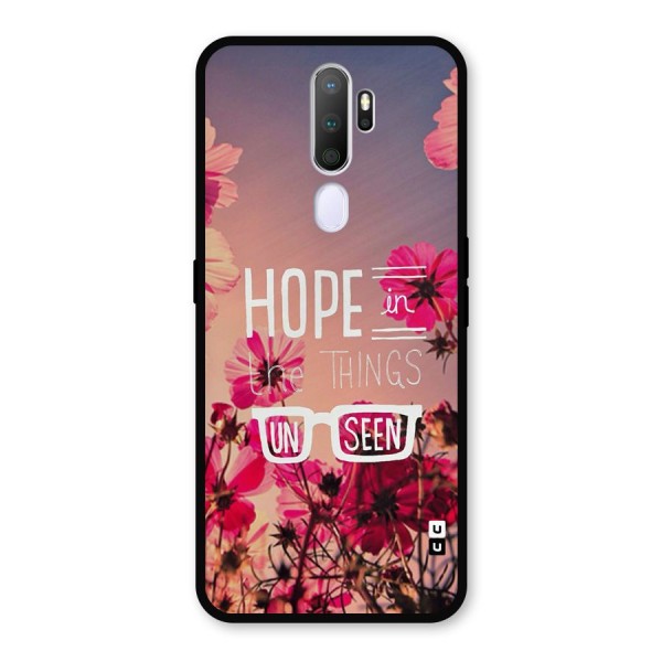 Unseen Hope Metal Back Case for Oppo A9 (2020)