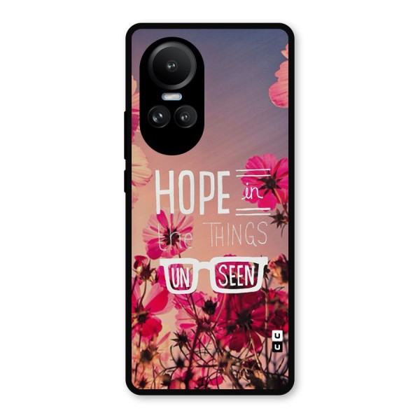 Unseen Hope Metal Back Case for Oppo Reno10