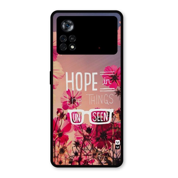 Unseen Hope Metal Back Case for Poco X4 Pro 5G