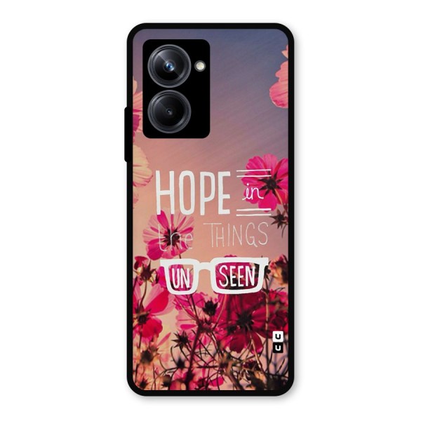 Unseen Hope Metal Back Case for Realme 10 Pro