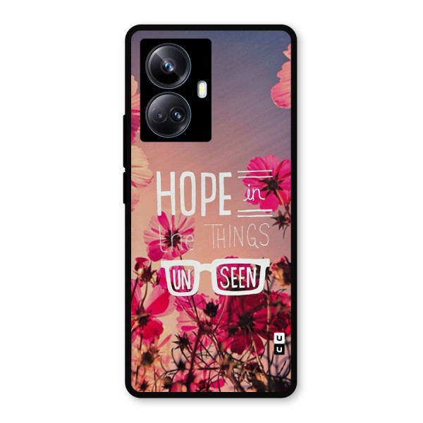 Unseen Hope Metal Back Case for Realme 10 Pro Plus