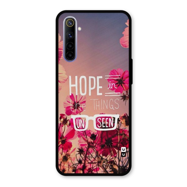 Unseen Hope Metal Back Case for Realme 6