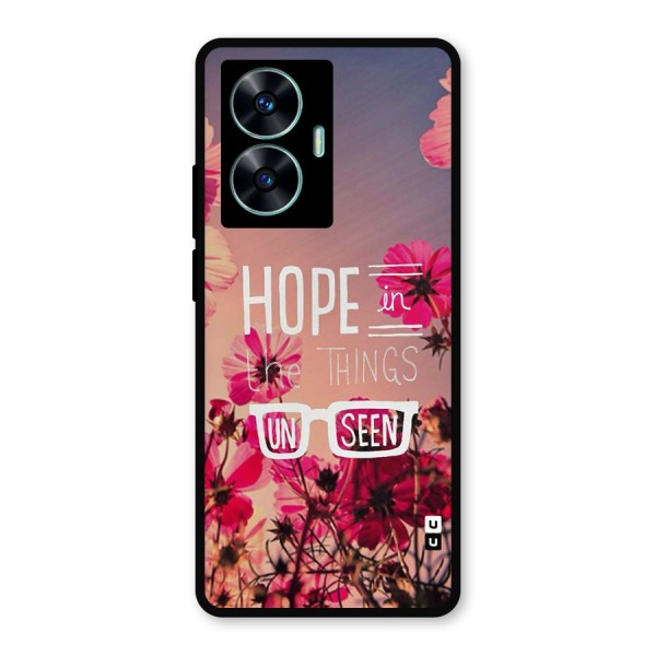 Unseen Hope Metal Back Case for Realme C55