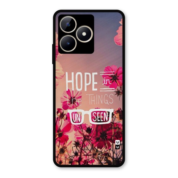 Unseen Hope Metal Back Case for Realme Narzo N53