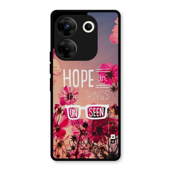 Unseen Hope Metal Back Case for Tecno Camon 20