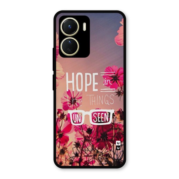 Unseen Hope Metal Back Case for Vivo Y16