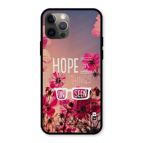 Unseen Hope Metal Back Case for iPhone 12 Pro