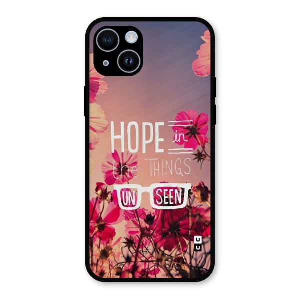 Unseen Hope Metal Back Case for iPhone 14