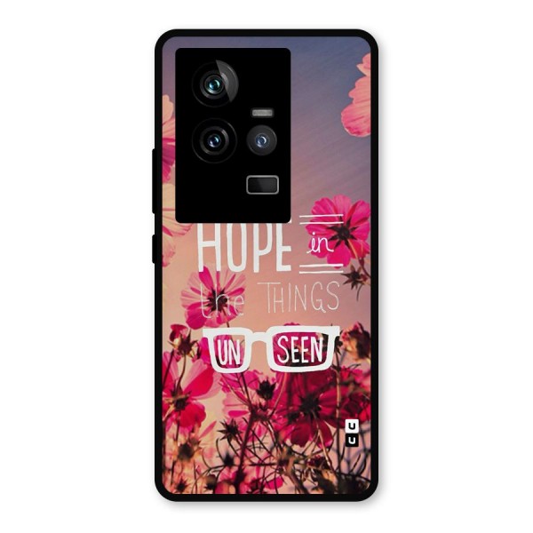 Unseen Hope Metal Back Case for iQOO 11 5G