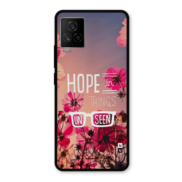 Unseen Hope Metal Back Case for iQOO 7 Legend 5G