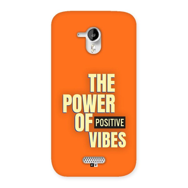 Upbeat Vibes Back Case for Canvas HD A116