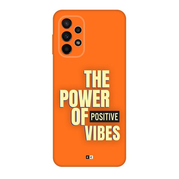 Upbeat Vibes Back Case for Galaxy A23