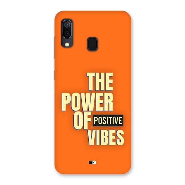 Upbeat Vibes Back Case for Galaxy A30