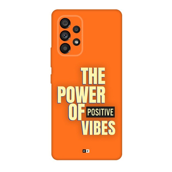 Upbeat Vibes Back Case for Galaxy A53 5G