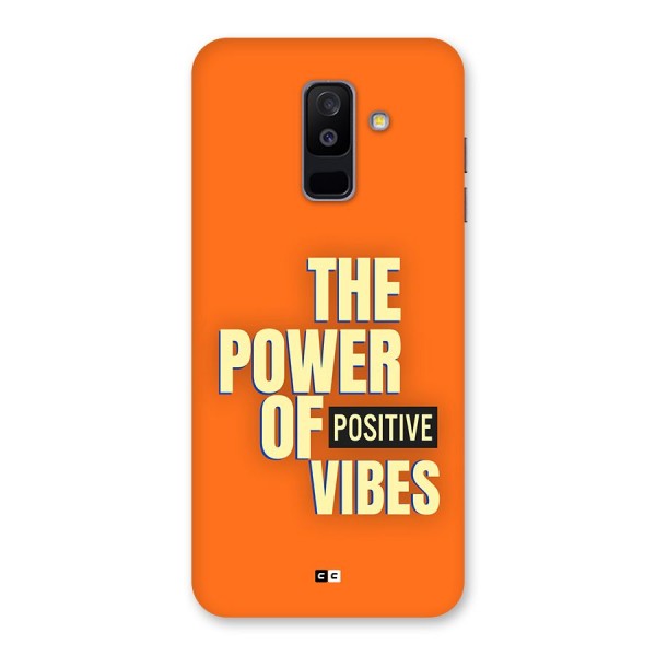 Upbeat Vibes Back Case for Galaxy A6 Plus