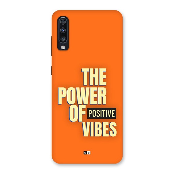 Upbeat Vibes Back Case for Galaxy A70s