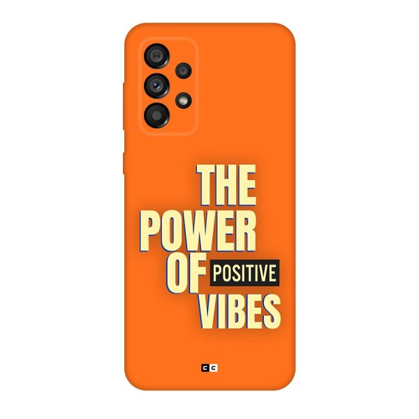 Upbeat Vibes Back Case for Galaxy A73 5G