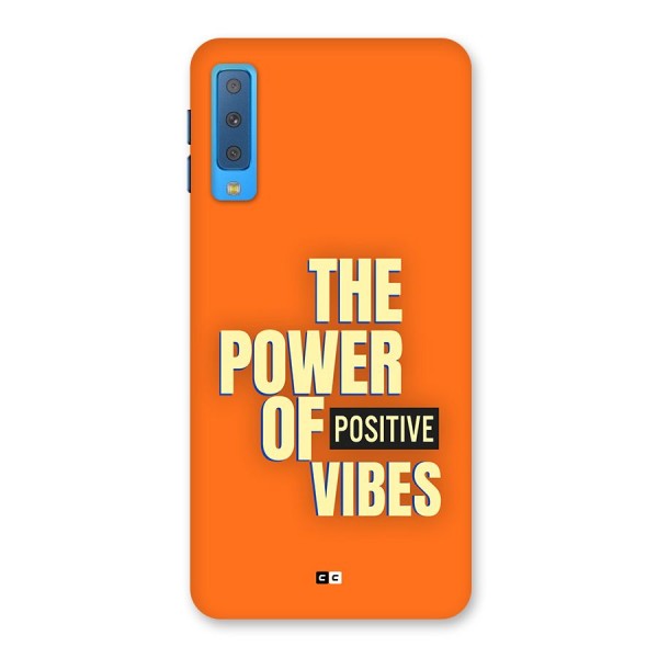 Upbeat Vibes Back Case for Galaxy A7 (2018)