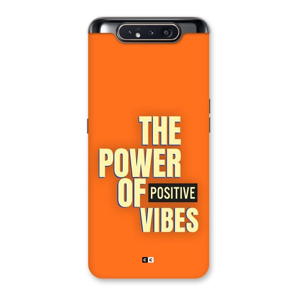 Upbeat Vibes Back Case for Galaxy A80