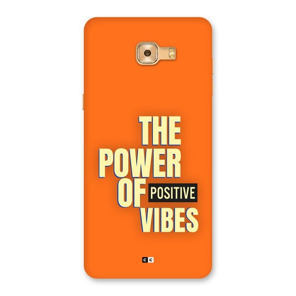 Upbeat Vibes Back Case for Galaxy C9 Pro