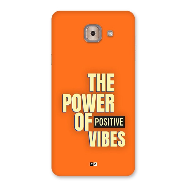 Upbeat Vibes Back Case for Galaxy J7 Max