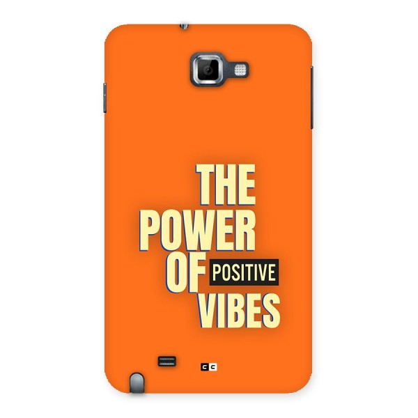 Upbeat Vibes Back Case for Galaxy Note