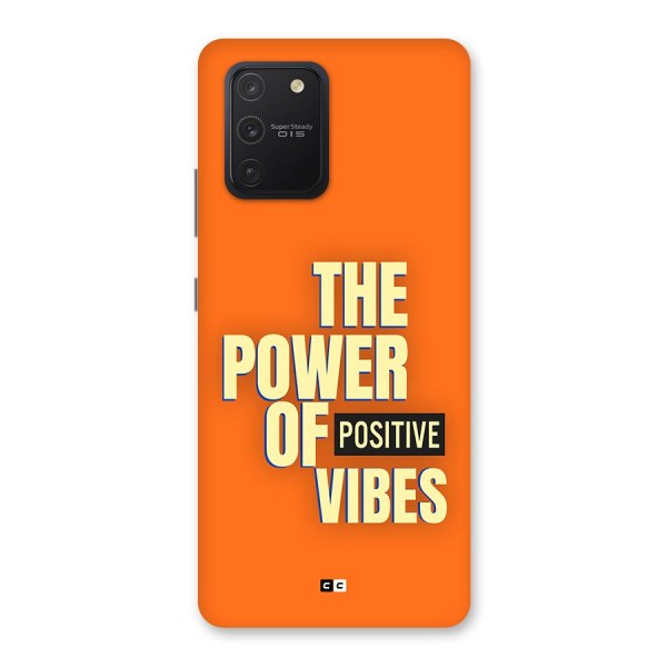 Upbeat Vibes Back Case for Galaxy S10 Lite