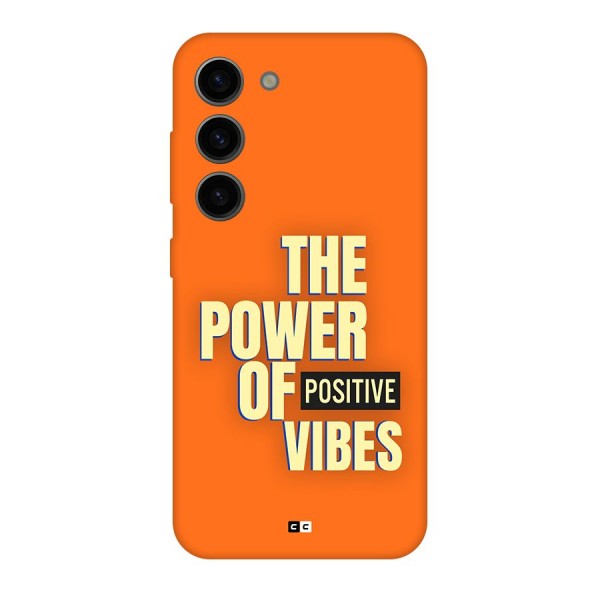 Upbeat Vibes Back Case for Galaxy S23