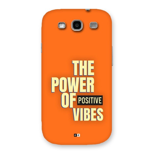 Upbeat Vibes Back Case for Galaxy S3