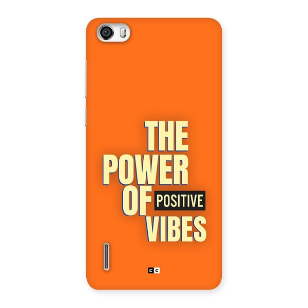 Upbeat Vibes Back Case for Honor 6