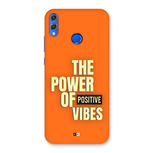 Upbeat Vibes Back Case for Honor 8X