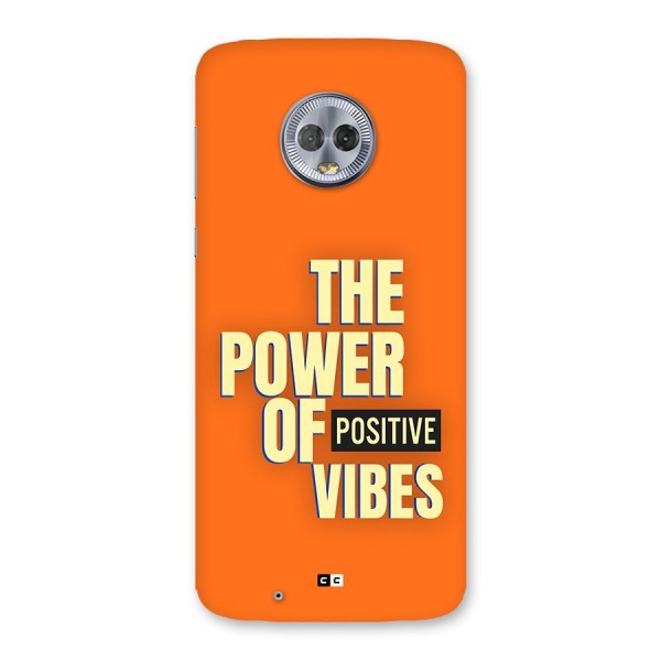 Upbeat Vibes Back Case for Moto G6