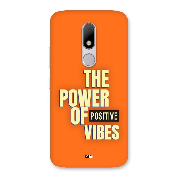 Upbeat Vibes Back Case for Moto M