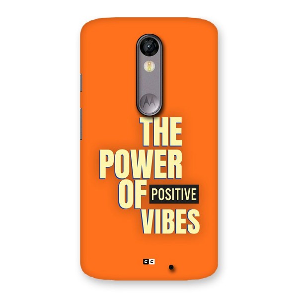 Upbeat Vibes Back Case for Moto X Force