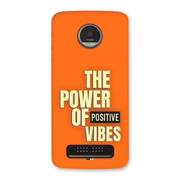 Upbeat Vibes Back Case for Moto Z Play