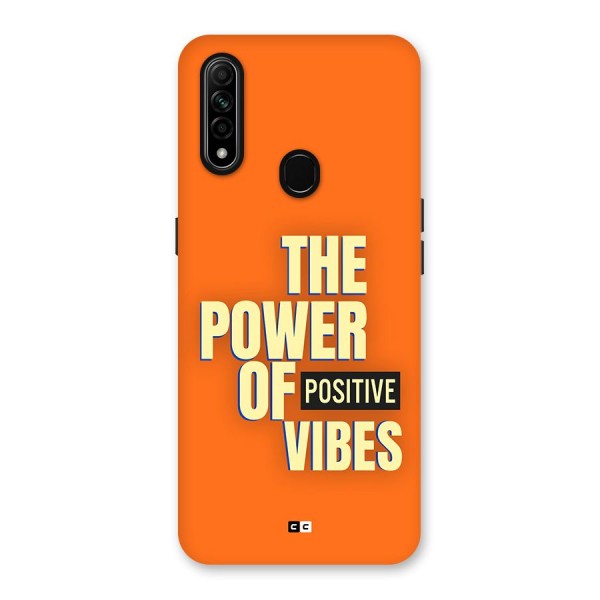 Upbeat Vibes Back Case for Oppo A31