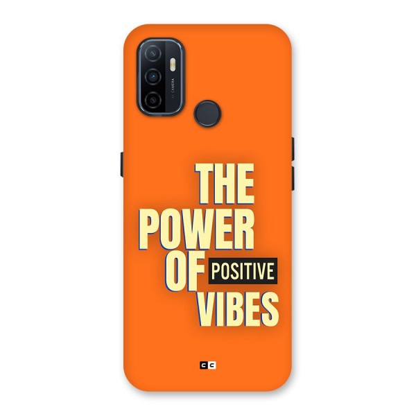 Upbeat Vibes Back Case for Oppo A53