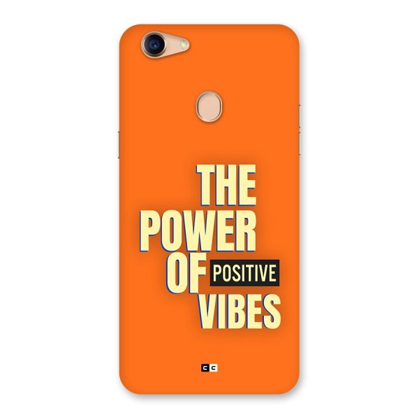 Upbeat Vibes Back Case for Oppo F5 Youth